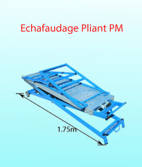 Echafaudage pliant PM